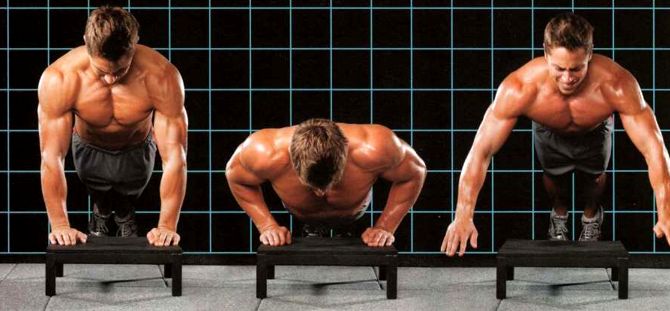 push-ups strengthening muscles